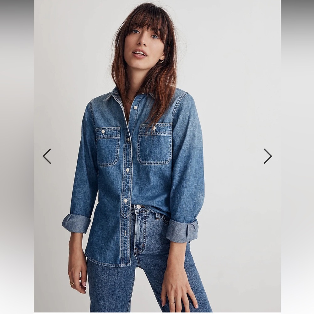 Denim Button-Up Shirt: Selvedge Edition